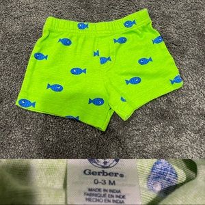 Gerber baby boy shorts